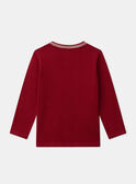 Burgundy TEE SHIRT LS LARENAGE / 24H3PGR2TML501