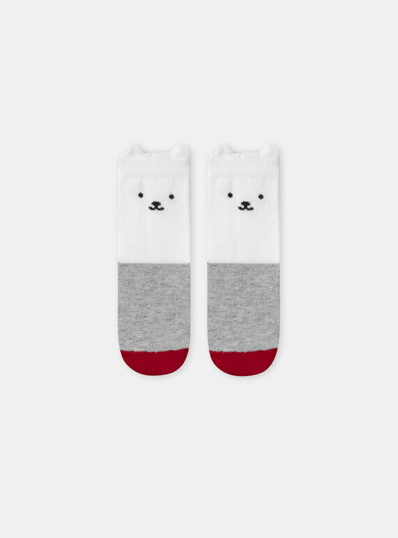 White SOCKS SETx3 NAIRWIN / 25H4BGP1LC3A015