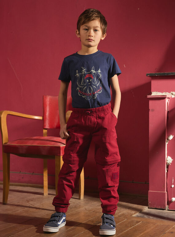 Red PANTS MOCLAGE / 25E3PGJ1PANF504