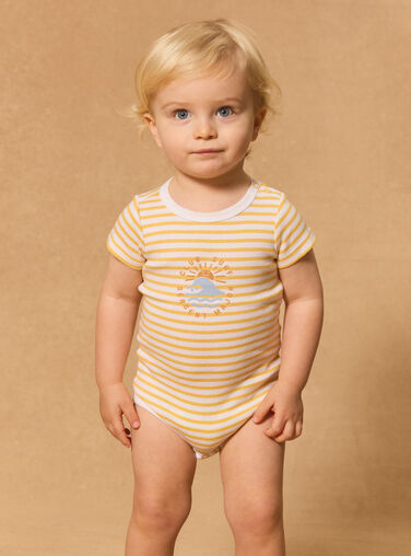 Light yellow BODYSUIT MAMARCEL / 25E1BGK1BODB116