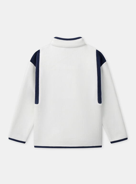 Off white POLAR KIDS CARDIGAN NLOBOAGE / 25H3PGW1GIP009