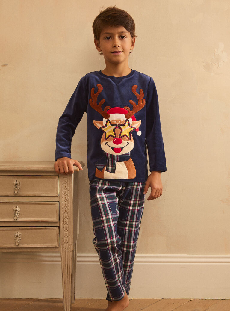 Navy PYJAMA LAPERAGE / 24H5PGF1PYJ705