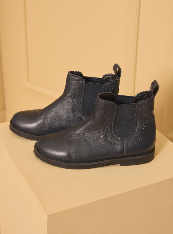 Navy BOOTS LITOUETTE / 24F10PF41D0D070