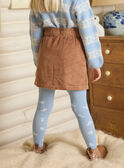 Light brown SKIRT LARUJETTE / 24H2PFS1JUPI810