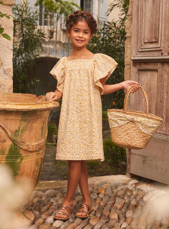 Light beige DRESS KOWAETTE / 24E2PFD3ROB808