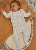 Ecru velvet pyjamas with Dalmatian print GODRIC / 23H0NML1GRE001