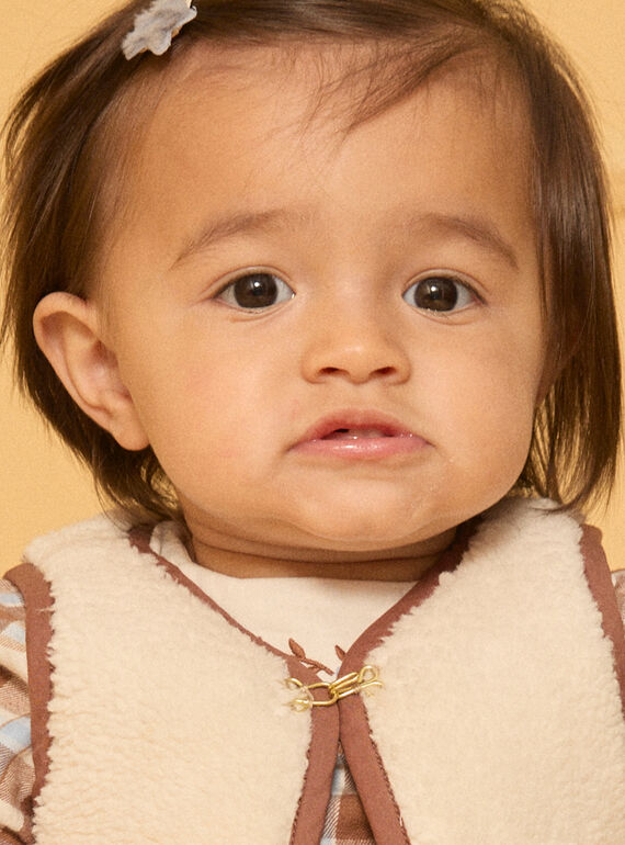 Brown CARDIGAN WHITHOUT SLEEVES LAROMANE / 24H1BFS1CSM815