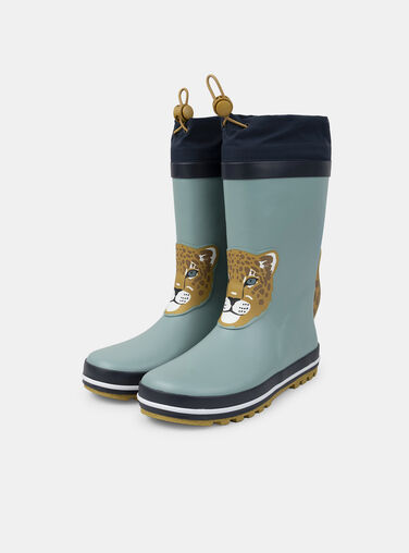 Greyish blue RAIN BOOTS NINAGE / 25F10PG11D0C205