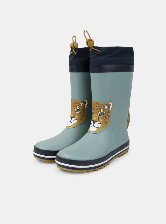 Greyish blue RAIN BOOTS NINAGE / 25F10PG11D0C205