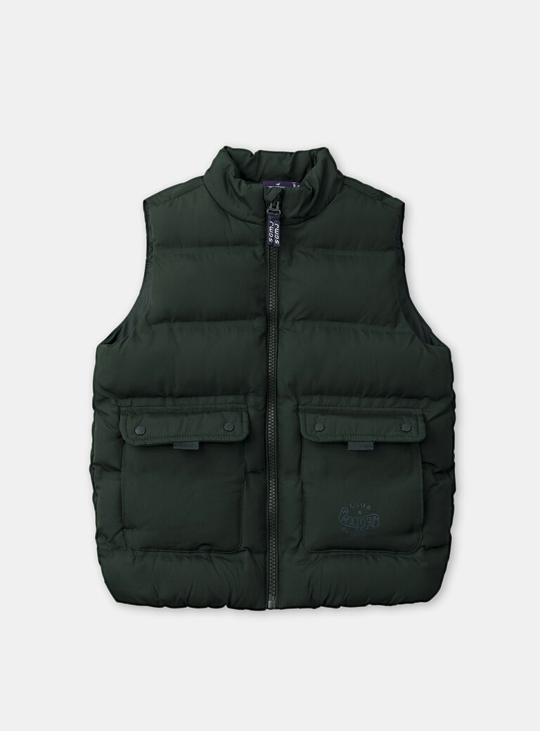 Green SLEEVELESS JACKET NAEVESTAGE / 25H3PG31GTVG633