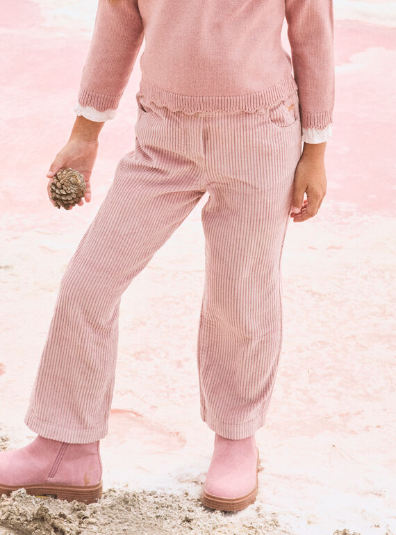Pink PANTS NRAVELETTE / 25H2PFV1PAND332