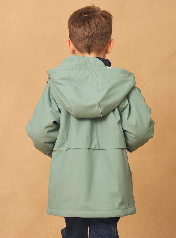 Greyish blue RAINCOAT NINIRAGE / 25H3PGE1IMP205