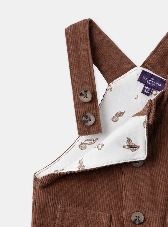 Brown DUNGAREES LAULYSSE / 24H1BGS1SAL815