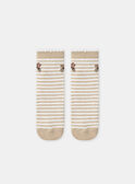 Ivory SOCKS NLEOZETTE / 25H4PFT1SOQ005