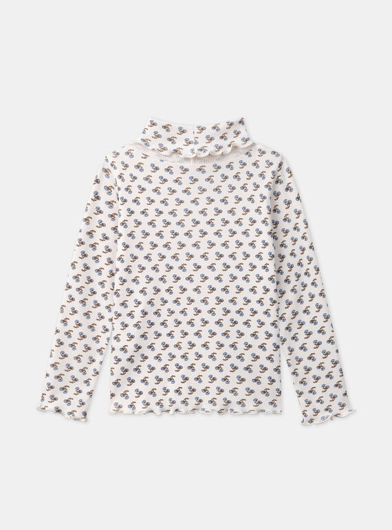 Off white TURTLE NECK LARUPETTE / 24H2PFS1SPLA002