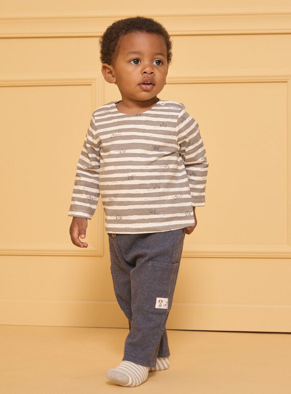 Off white TEE SHIRT LS LAOLIVIER / 24H1BGQ1TML001