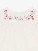 Jersey T-shirt with floral embroidery FALESLI / 23E1BFC1TEE001