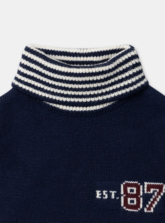 Navy SNOOD 2 LIOCOLAGE / 24H4PG81SN2070