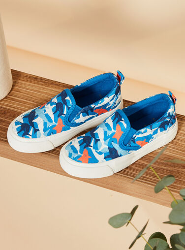 Blue shark print slip-on FEVANAGE / 23N10PG31D16715
