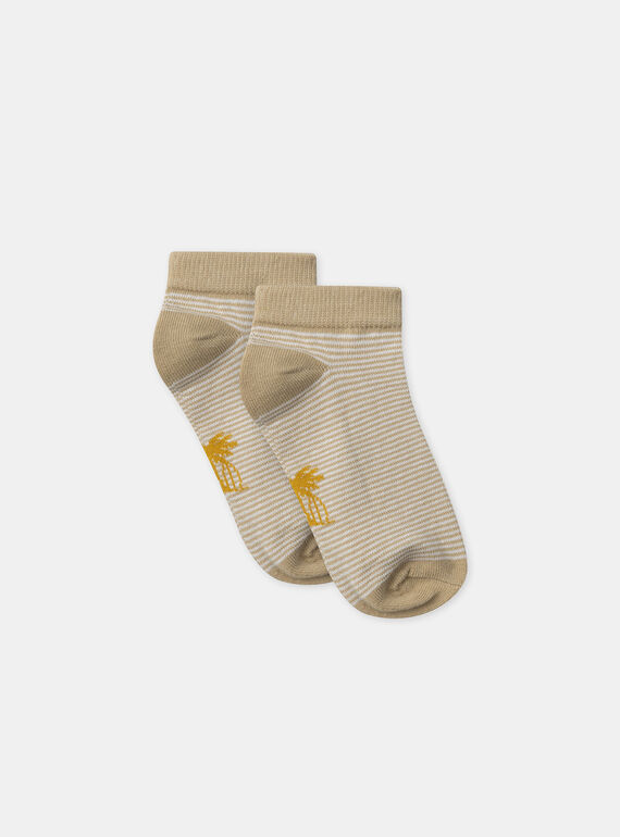 Beige LOW SOCKS SET MLAPAGE / 25E4PGK1LCB080