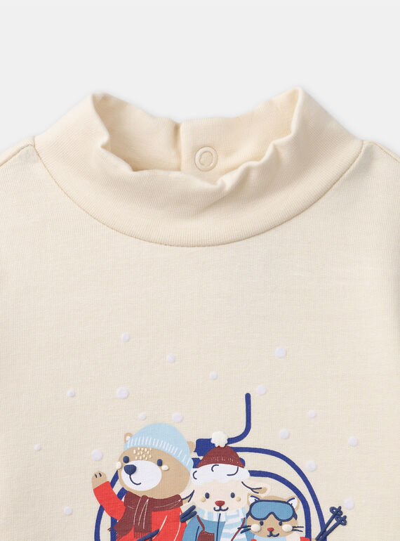 Off white TEE SHIRT LS LASEDOU / 24H1BGR2TMLA001