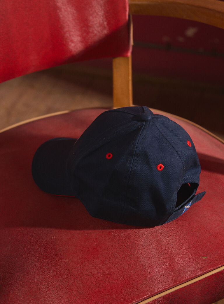 Navy HAT MOHAGE / 25E4PGJ1CHA070