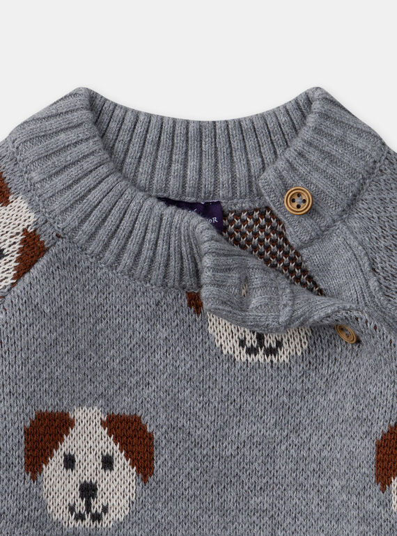 Heather grey PULLOVER LAOREL / 24H1BGQ1PUL943