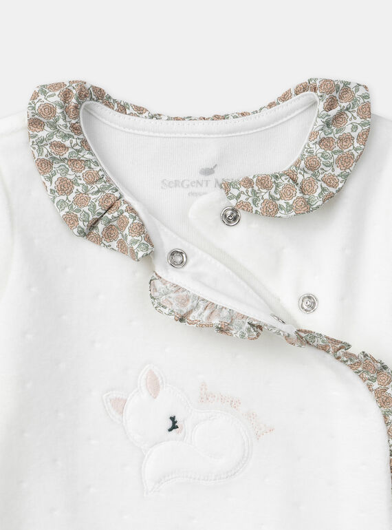 Off white BABYGROW NOELLE / 25H0NFO1GRE001