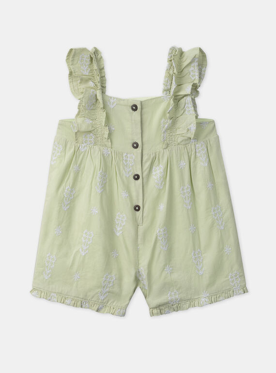 Light green OVERALL MAPIA / 25E1BFO1CBLG600