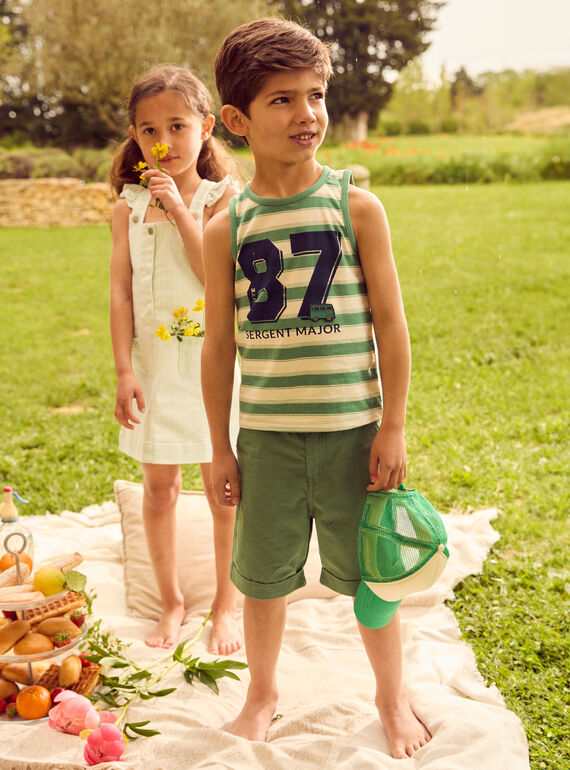 Green BERMUDA NACHINAGE / 25H3PGJ1BERG625