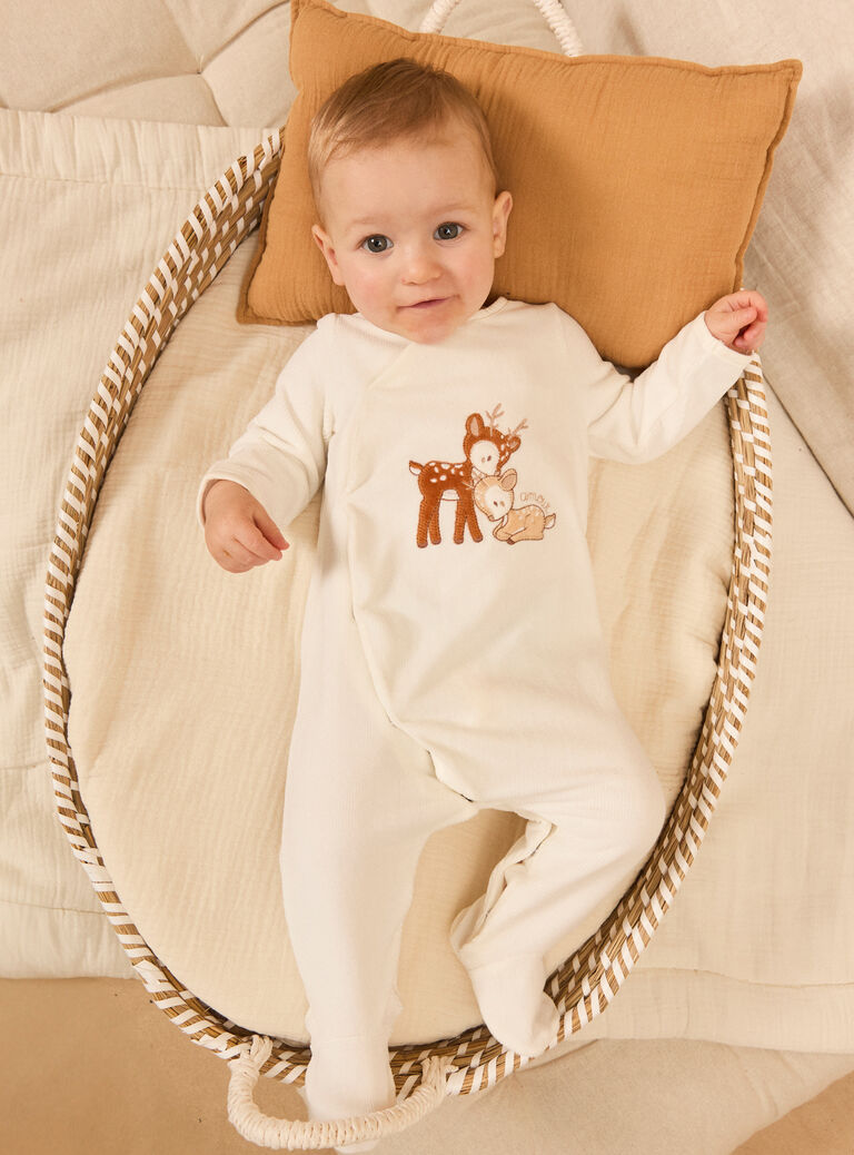 Off white BABYGROW NOUGAT / 25H0NM21GRE001