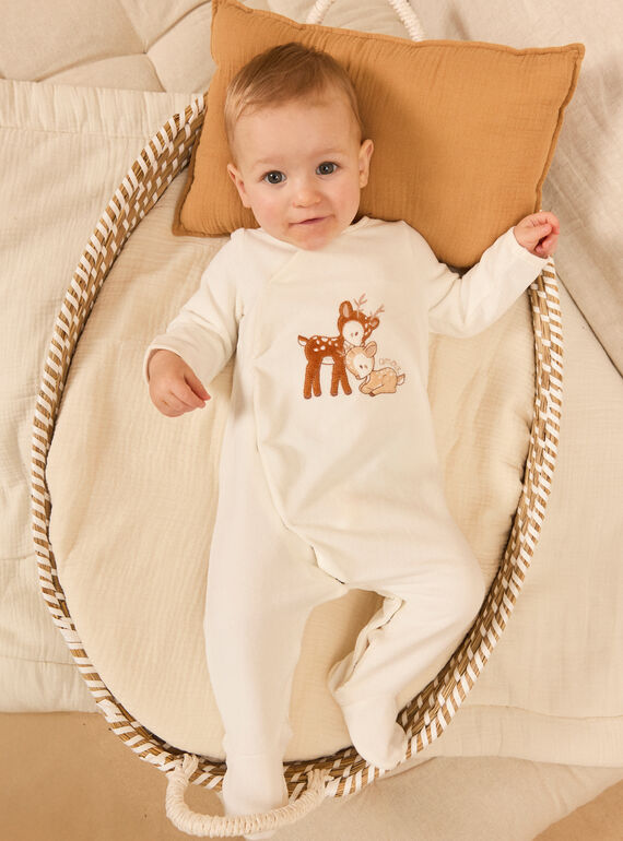 Off white BABYGROW NOUGAT / 25H0NM21GRE001