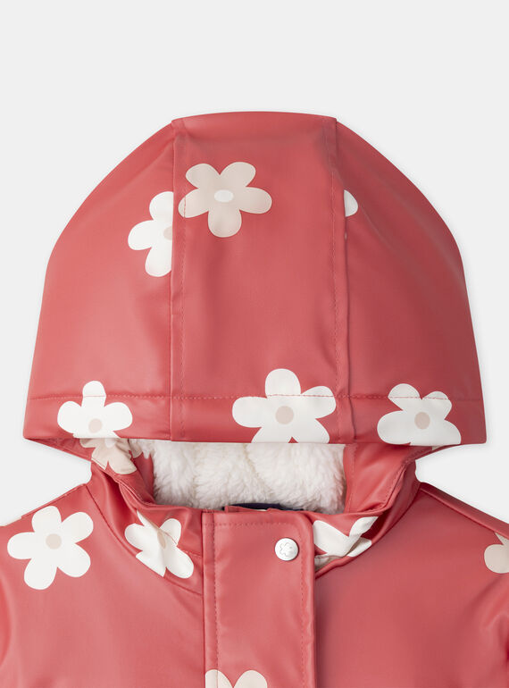 Coral RAINCOAT NINOUETTE / 25H2PFE1IMP404