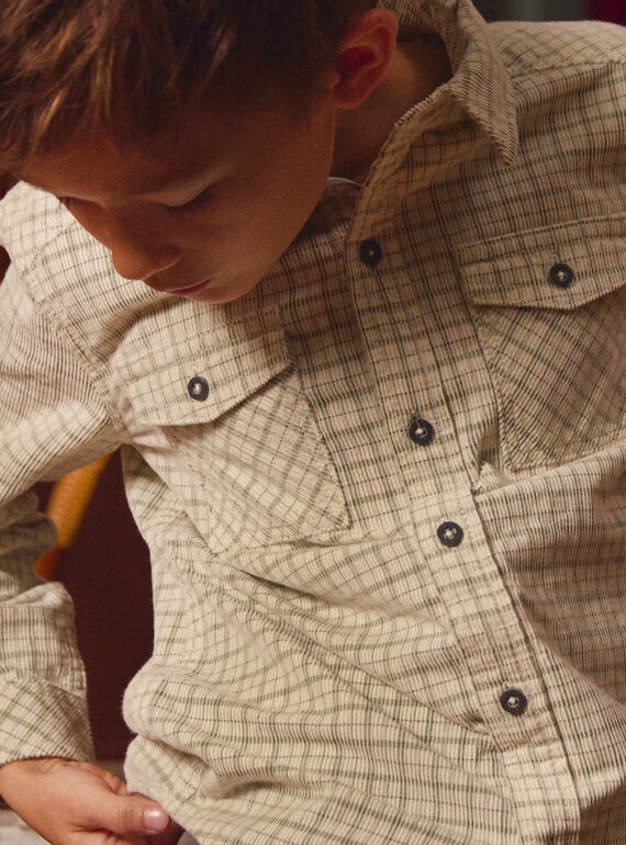 Light beige SHIRT LADCARAGE / 24H3PGQ1CHM811