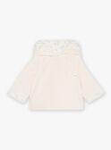 Pale pink velvet hoodie GONINE / 23H0CFB1VES301