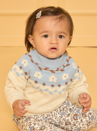 Heather beige PULLOVER LAROSE / 24H1BFS1PULA011