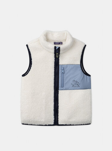 Off white SLEEVELESS JACKET NUSHERPAGE / 25H3PGQ1GTV009