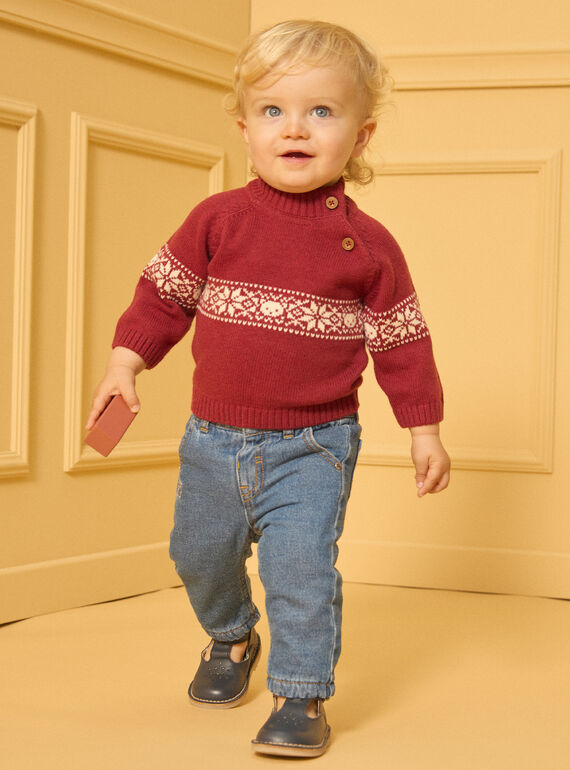 Burgundy PULLOVER LASIXON / 24H1BGR1PUL501