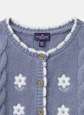 Greyish blue CARDIGAN NANELLY / 25H1BFW1CAR205