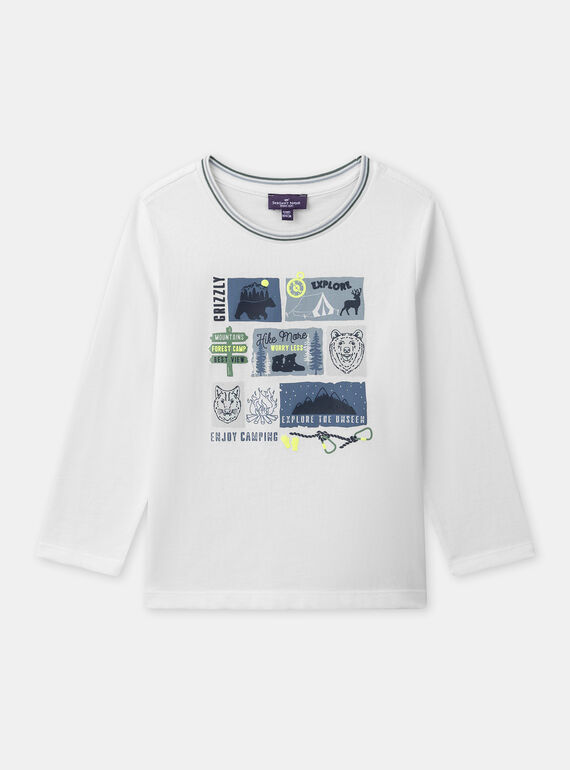 Off white TEE SHIRT LS NRAGRAGE / 25H3PGV1TML009