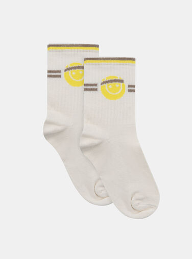 Tennis ball patterned socks KORIBAGE / 24E4PGD1SOQ000