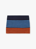 Two-toned striped print knitted snood FRARIAGE / 23E4PG52SNO713