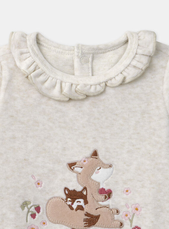 Heather beige BABYGROW NEBIANCA / 25H5BF91GREA011