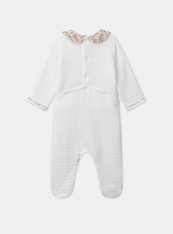 Off white BABYGROW MEALMA / 25E5BFF5GRE001