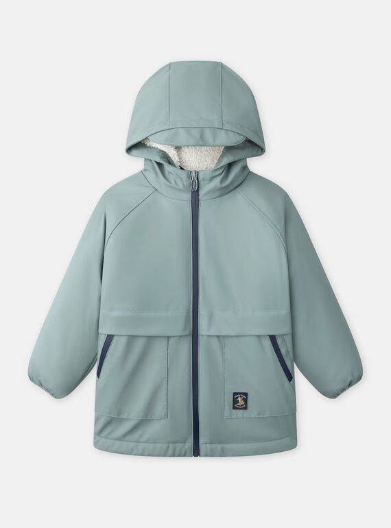 Greyish blue RAINCOAT NINIRAGE / 25H3PGE1IMP205