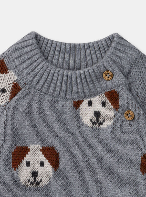 Heather grey PULLOVER LAOREL / 24H1BGQ1PUL943