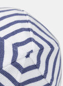 Beanie hat in striped terry towelling KORDE / 24E0AGM1CHA000