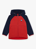 Red hooded Jacket FRAPOLAGE / 23E3PG52BLO713