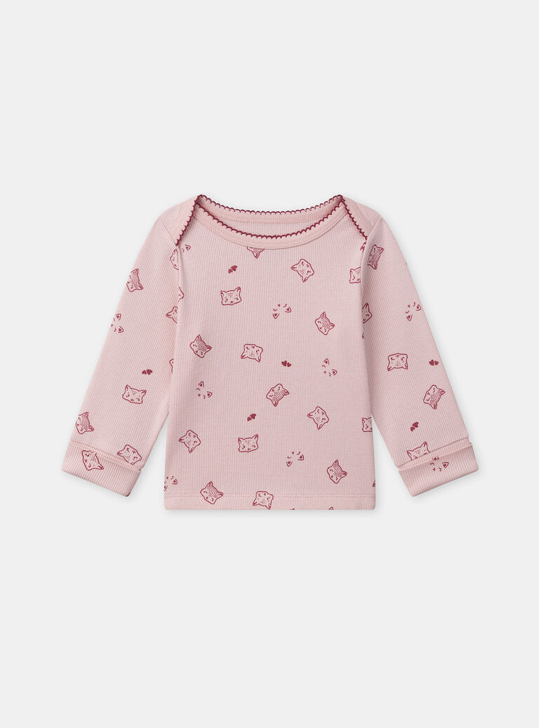 Heather pink PYJAMA NEBONNIE / 25H5BF91PYJD314