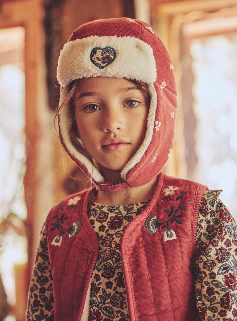 Red BEANY NLUCAPETTE / 25H4PFX1BON506